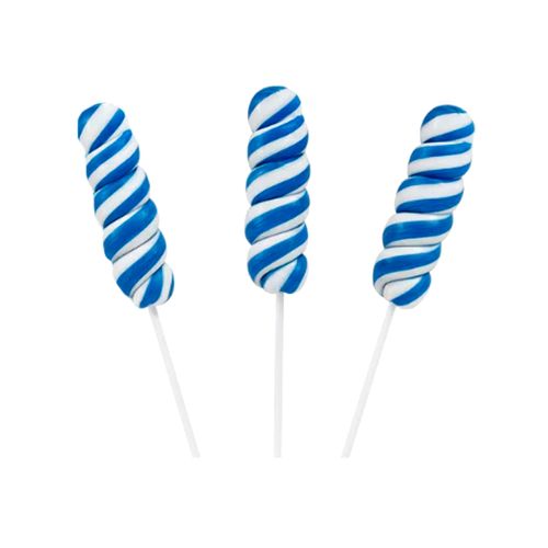 Pirulito Mini Enrolado Azul Santa Rita 300g com 50 Unidades-2-